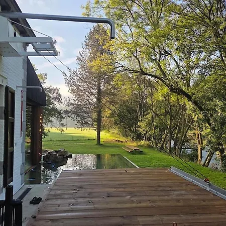 Maison Au Bord De La Rivière - 18 Lits - Jacuzzi - Piscine * Esneux
