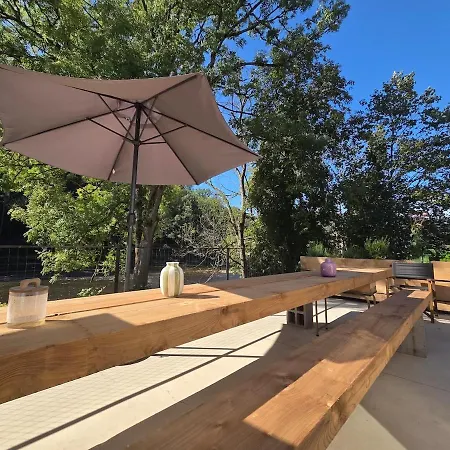 Maison Au Bord De La Riviere - 18 Lits - Jacuzzi - Piscine Dom wakacyjny