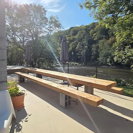 別荘 Maison Au Bord De La Riviere - 18 Lits - Jacuzzi - Piscine *