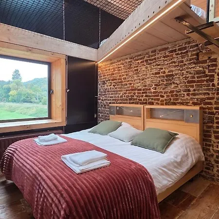 別荘 Maison Au Bord De La Riviere - 18 Lits - Jacuzzi - Piscine Esneux