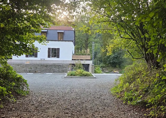 Сasa de vacaciones Maison Au Bord De La Riviere - 18 Lits - Jacuzzi - Piscine Esneux