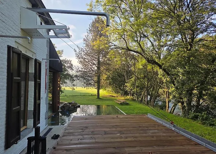Maison Au Bord De La Riviere - 18 Lits - Jacuzzi - Piscine * Esneux