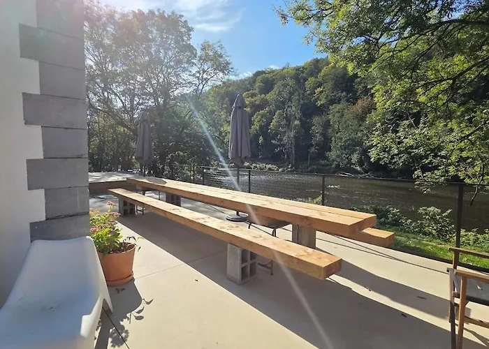 Сasa de vacaciones Maison Au Bord De La Riviere - 18 Lits - Jacuzzi - Piscine *